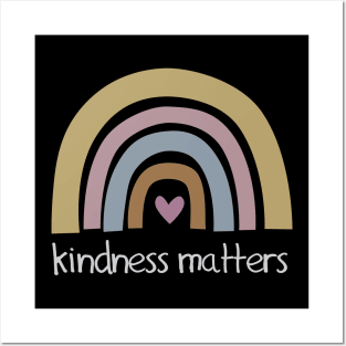 Boho Kindness Matters Posters and Art